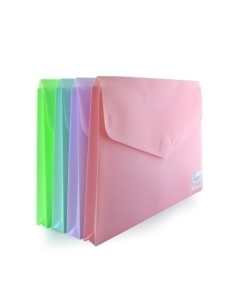 DOSIER SOBRE OFFICE BOX PP V-LOCK A4 BLUSH CFUELLE SURTIDO 4 col