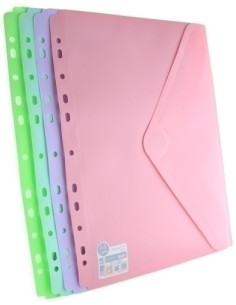 DOSIER SOBRE OFFICE BOX PP V-LOCK A4 BLUSH MULTITALADRO SURTIDO 4 col