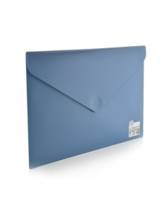 DOSIER SOBRE OFFICE BOX PP VELCRO A4 VITAL COLORS AZUL