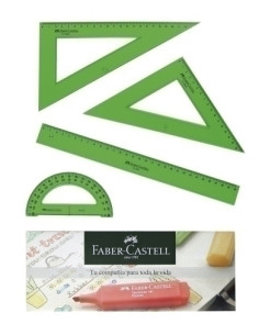 EQUIPO de DIBUJO FABER CASTELL 30 CTM