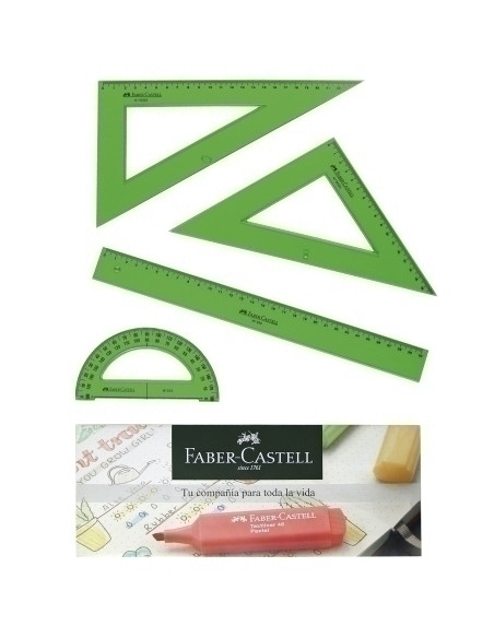 EQUIPO de DIBUJO FABER CASTELL 30 CTM