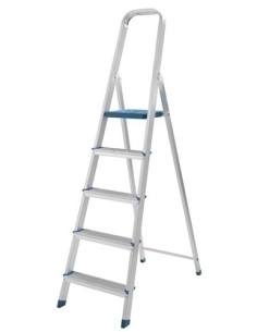 ESCALERA ALUMINIO LEON 5 PELDAÑOS 170 METROS