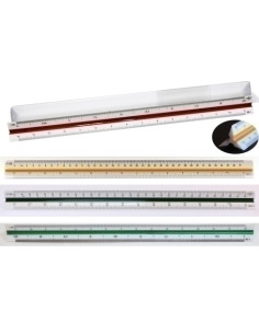 ESCALIMETRO DOMINGO FERRER TRIANGULAR TECNICO 30 CM