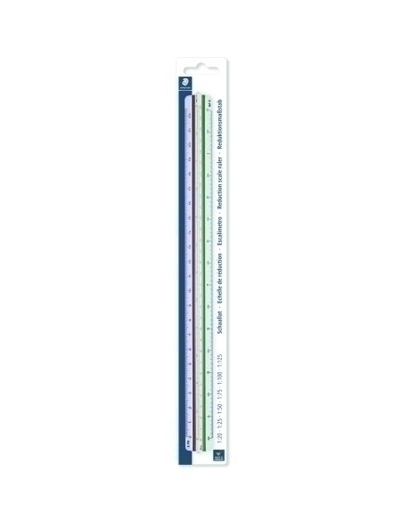 ESCALIMETRO STAEDTLER 30 CTM Escalas  120 125 150 175 1100 1125