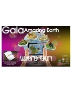 ESFERA GAIA INTERACTIVA FyP REALIDAD AUMENTANDA MONUMENTOS Y ANIMALES 25cm