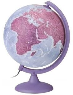 ESFERA TECNODIDATTICA FyP PURPLE con LUZ 25cm