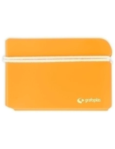 ESTUCHE PORTA MASCARILLA GRAFOPLAS PP MANDARINA
