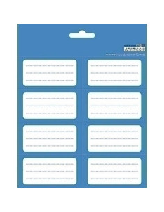 ETIQUETA ESCOLAR ERIK 158x20 COLOR BLUE