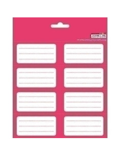 ETIQUETA ESCOLAR ERIK 158x20 COLOR PINK
