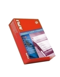 ETIQUETAS ADHIMPRCONTINUO APLI CAJA 500h SALIDA 2 BLANCAS 1016x36 mm 8000 uds00017