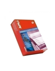ETIQUETAS ADHIMPRCONTINUO APLI CAJA 500h SALIDA 4 BLANCAS  813x233 mm 24000 uds00035
