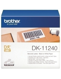 ETIQUETAS BROTHER PRECORTADA PAPEL BLANCO 51x102 mm ROLLO 600 uds DK11240