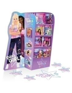 EXPOSITOR DE SUELO SUPER GIRLS