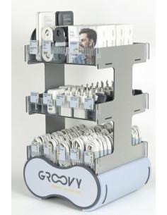 EXPOSITOR GROOVY SOBREMESA ACCESORIOS SURTIDO DE  132