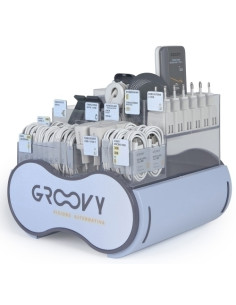 EXPOSITOR GROOVY SOBREMESA ACCESORIOS SURTIDO DE 58