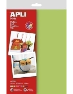FIELTRO APLI A4 SURTIDO 10 HOJAS