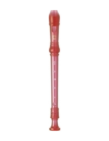 FLAUTA YAMAHA PLASTICO 3 PIEZAS RAINBOW BARROCA YRS-20GP ROSA