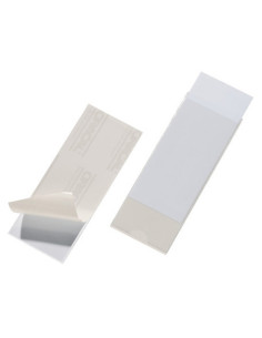 FUNDA ADHESIVA DURABLE POCKETFIX 150x58 mm CAJA DE 100