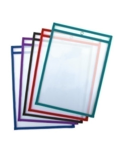 FUNDA COLORLINE ESCRIBE Y BORRA para FICHAS REUTILIZABLE