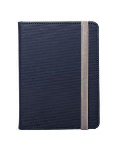 FUNDA EBOOK SILVER HT ESTAMPADA UNIVERSAL 6  WABE AZUL