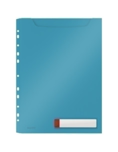 FUNDA MULTITALADRO LEITZ COSY GRAN CAPACIDAD PP OPACO A4 11 TALAZUL PACK de 3