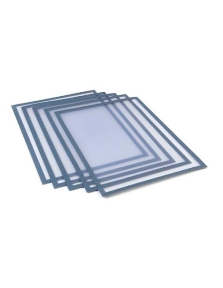 FUNDA PORTA CARTELES ROCADA MAGNETICA A3 VERTICALHORIZONTAL GRIS PACK de 5