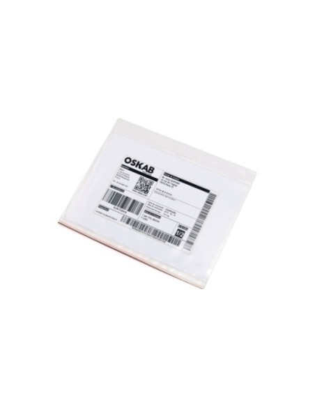 FUNDA SEÑALIZACION TARIFOLD LOGISTICA DRY POCKET ESTANCA HORIZONTAL A4 SIN GANCHO TRANSPARENTE CAJA DE 10