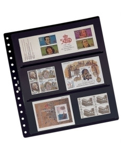 FUNDA para ALBUM de SELLOS PARDO LAMCNEGRA 2 alojlado