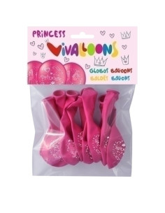 GLOBO VIVALLOONS PRINCESAS BOLSA DE 8