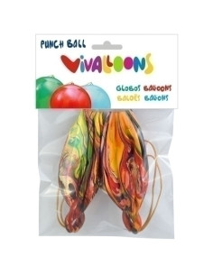 GLOBOS PUNCH BALL ESMERALDA BOLSA 2