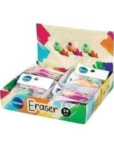 GOMA DE BORRAR CENTRUM CAT MERMAID EXPOSITOR DE 24