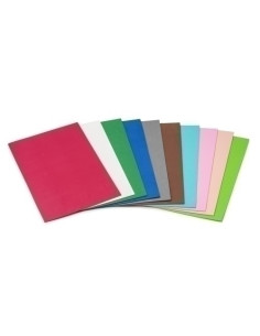 GOMA EVA  FAIBO HOJA 20x30 cm BOLSA de 10 colores baja densidad