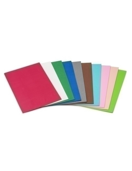 GOMA EVA  FAIBO HOJA 20x30 cm BOLSA de 10 colores baja densidad