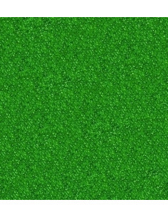 GOMA EVA  FAIBO PURPURINA HOJA 20x30 VERDE CLARO