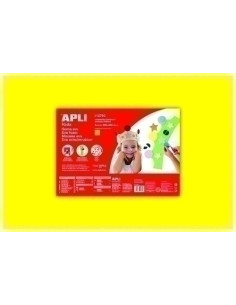 GOMA EVA APLI HOJA 40x60 cm AMARILLO PAQUETE de 5