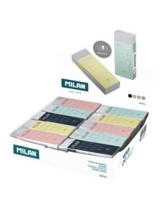 GOMA de BORRAR MILAN NATA 320 SILVER CAJA de 20