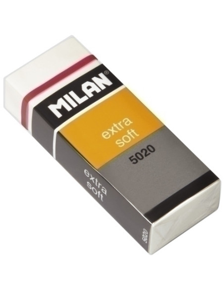 GOMA de BORRAR MILAN PLASTICO 5020 EXTRA SOFT  ud