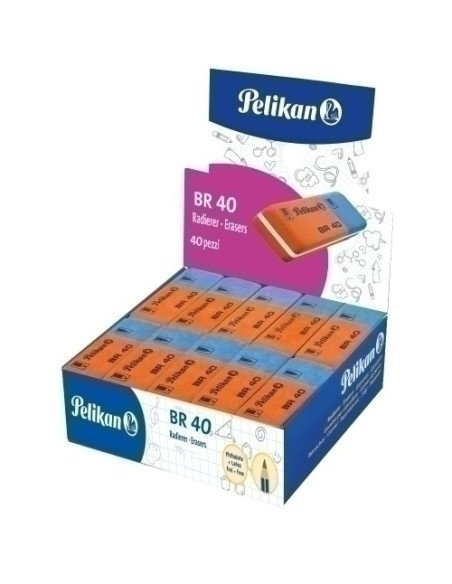 GOMA de BORRAR PELIKAN BR40 CAUCHO MIXTA  ud 601005