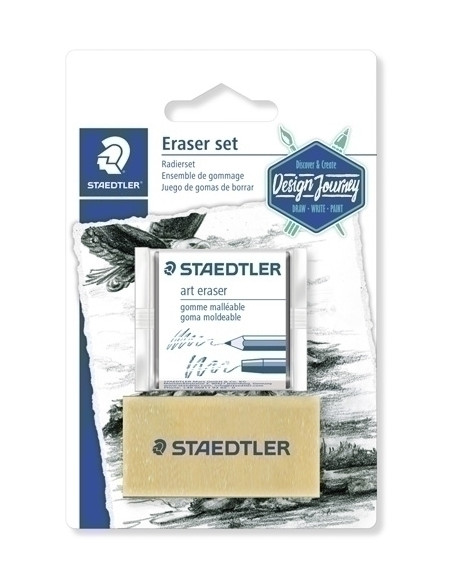 GOMA de BORRAR STAEDTLER ARTISTICA 5427 AMASABLE  LIMPIEZA