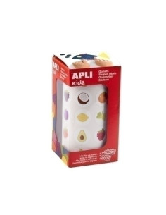 GOMETS APLI ROLLO 30h FRUTAS 20mm 900 uds 19714