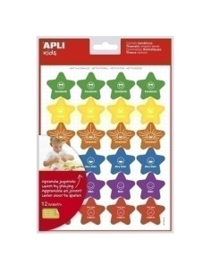 GOMETS APLI TEMATICOS BOLSA 12h REMOVIBLES MOTIVACIONALES 288 uds 19224