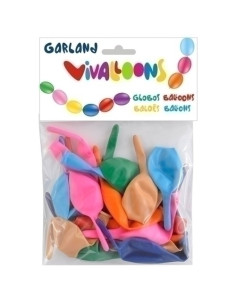 GUIRNALDA VIVALLOONS PEQUEÑA COLORES SURTIDOS BOLSA DE 20