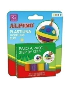 JUEGO ALPINO MODELA OVNI 4x25g EXPOSITOR DE 12
