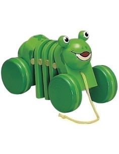 JUEGO ARRASTRE RANA KLUGER MADERA