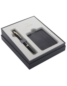 JUEGO BOLIGRAGO PARKER URBAN GT NEGRO  TARJETERO