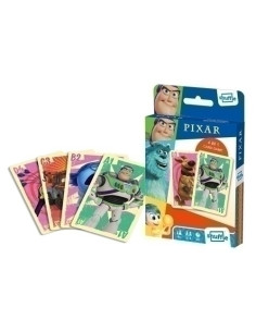 JUEGO CARTAMUNDI SHUFFLE FUN 4 IN 1 PIXAR