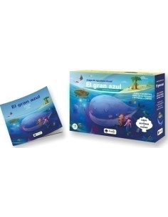 JUEGO DE AGUDEZA VISUAL JUANITO BOOKS EL GRAN AZUL 3 años