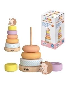 JUEGO DOHE EDUCA ANILLOS APILABLES MADERA  1 AÑO