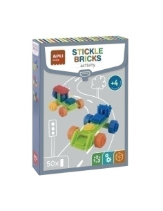 JUEGO EDUCATAPLI KIDS LADRILLOS DE CONSTRUCCION 50 PIEZAS 4 AÑOS