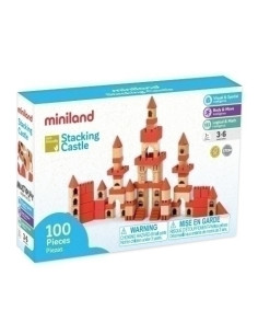 JUEGO EDUCATMINILAND STACKING CASTLE 100 pz  3-6 AÑOS